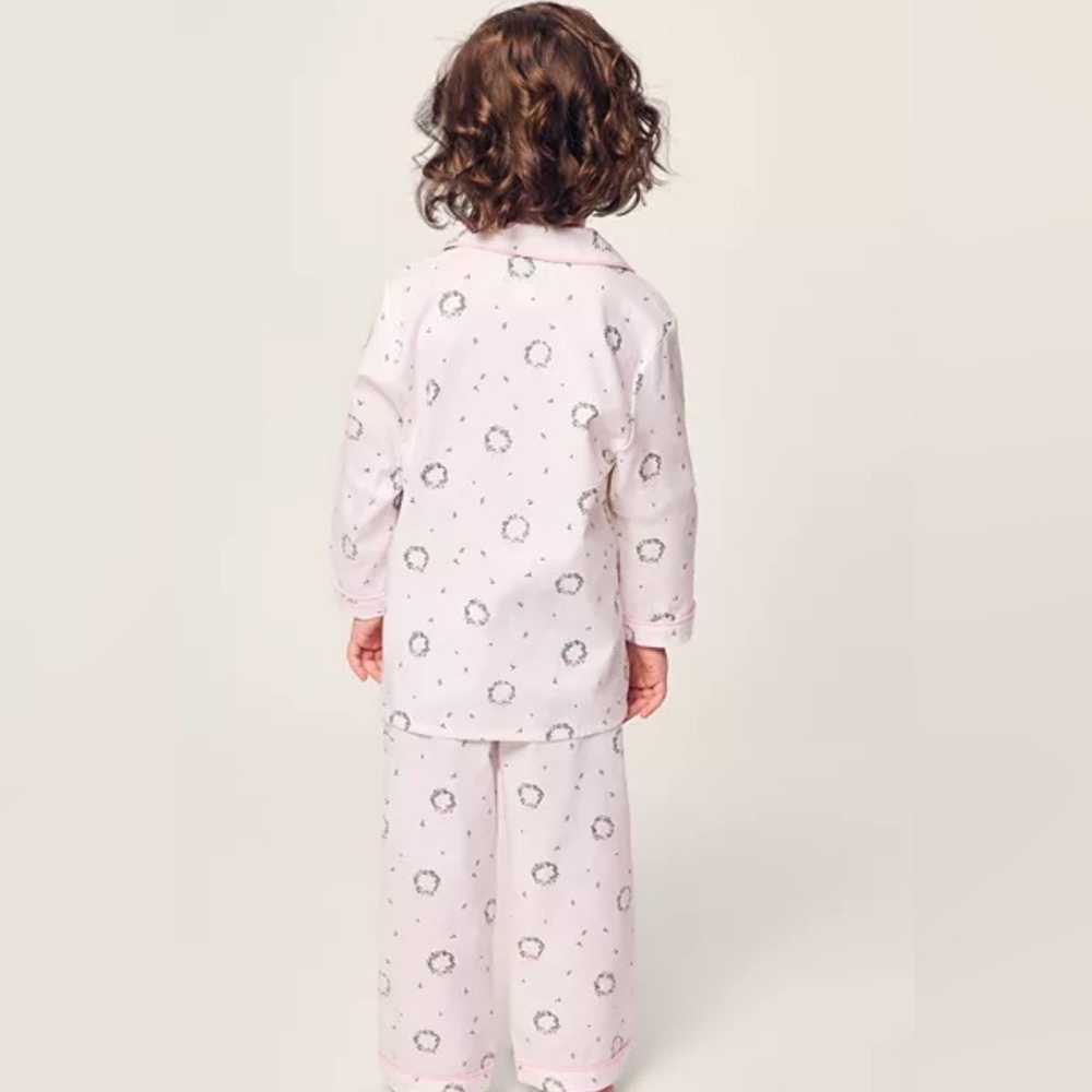 Girls Somerset Wreath Pajama Set - Picture 7 of 8